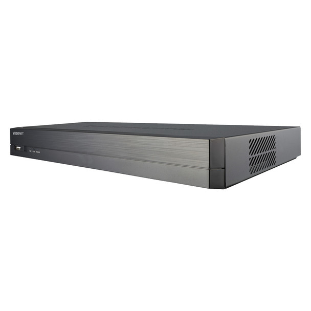 Samsung Hanwha XRN-410S-1TB 4 Channel H.265 Network Video Recorder, 1TB HDD Included