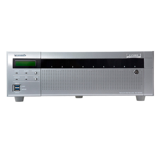 Panasonic WJ-NX400/3000T3 64 Channel H.265 Turbo-Raid Network Video Recorder - 3TB HDD included