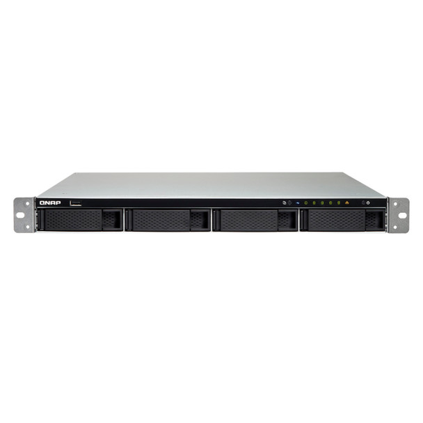 QNAP TS-463U-RP-4G-US 1U 4-Bay AMD 64bit x86-based NAS - 4GB RAM