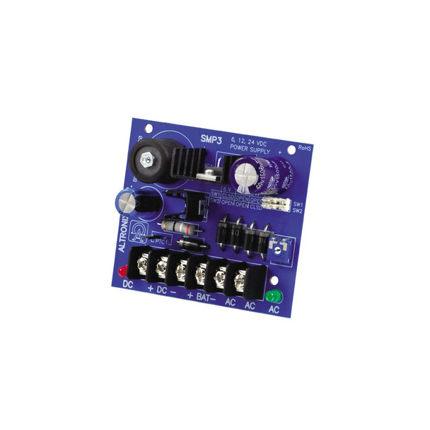 Altronix SMP3 Single Output Power Supply Charger Board - 1 Altronix SMP3 Single Output Power Supply Charger Board - 1