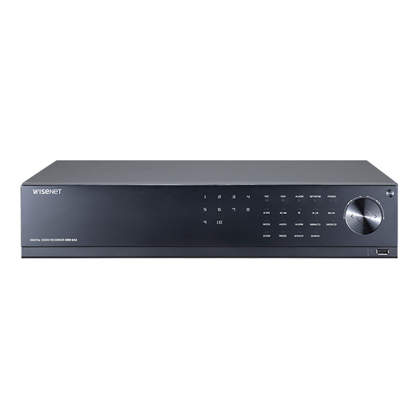 Samsung HRD-842-20TB 8CH 4M Analog HD DVR Digital Video Recorder - 20TB HDD included