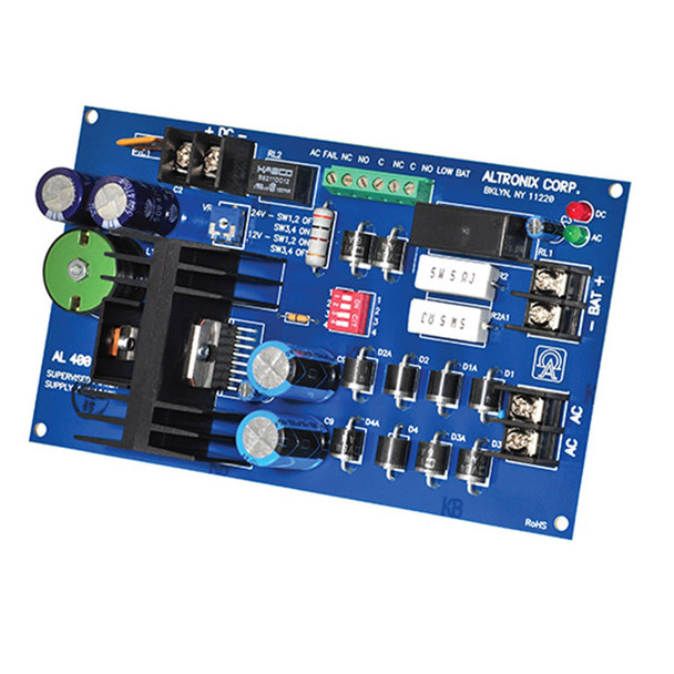 Altronix AL400ULB UL Recognized Power Supply/Charger Board - 1