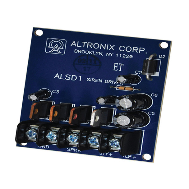 Altronix ALSD1 Dual Channel Siren Driver - 1