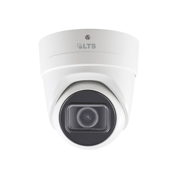 5 Megapixel (3K) InfraRed for Night Vision Indoor and Outdoor Turret Network (IP) Security Camera, H.265 Plus Compression, Weatherproof, SD Card Support, 2.8~12mm Motorized (Automatic Zoom) Lens, CMIP3853W-SZ