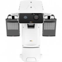 AXIS Q8742-LE 640x480 Bispectral Thermal PTZ IP Security Camera 01017-001 - 35mm 30fps 24V, Built-in IR Illuminator