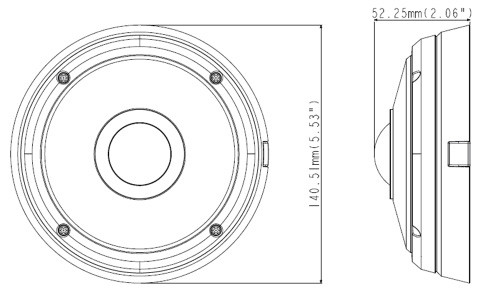 Geovision GV-EFER3700 3MP H.265 IR Outdoor Fisheye Rugged IP Security Camera 84-EFR3700-P010