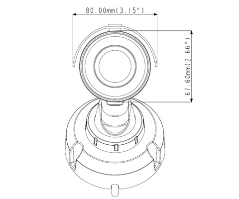 Geovision GV-EBL2702-2F 2MP H.265 IR Outdoor Bullet IP Security Camera 84-EBL2702-2010