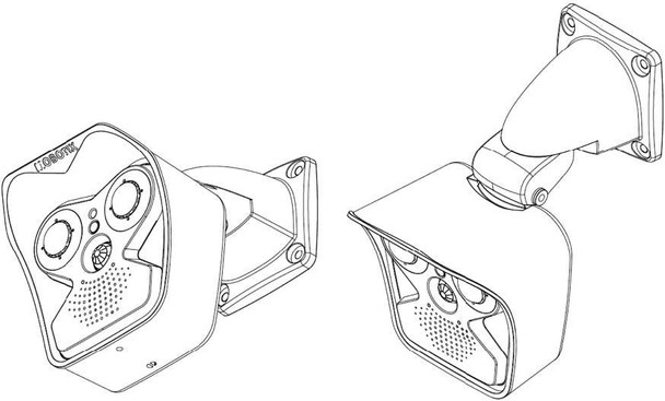 Mobotix MX-M16B AllroundDual Body, For M16 Sensor Modules (Day/Night)