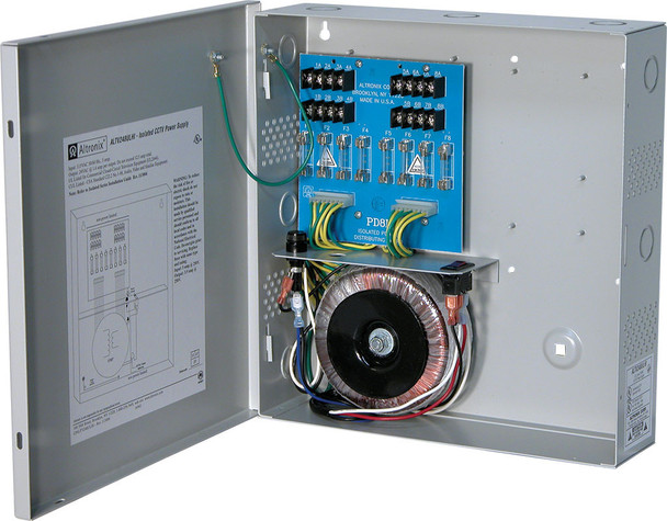 Altronix ALTV248ULHI 8 Fused Outputs CCTV Power Supply - 2 Altronix ALTV248ULHI 8 Fused Outputs CCTV Power Supply - 2