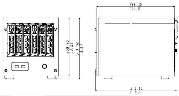ACTi INR-340 64 Channel 6-Bay RAID Standalone NVR - No HDD included
