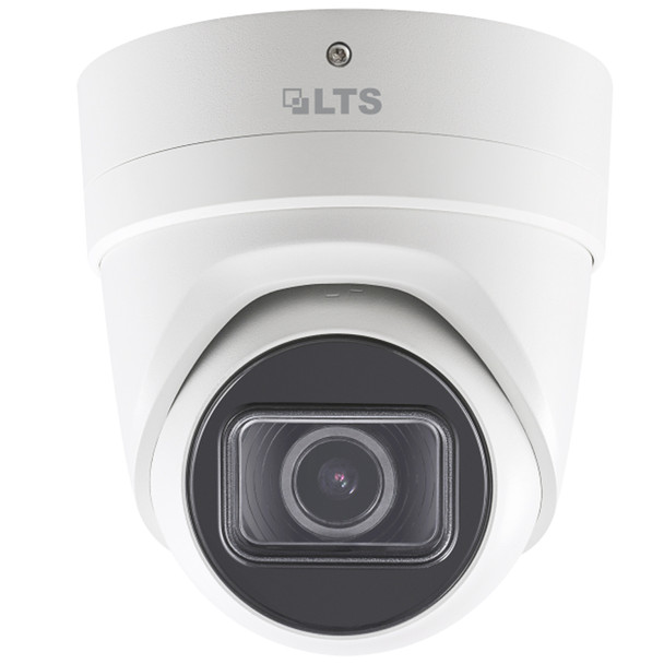 8 Megapixel (4K) InfraRed for Night Vision Outdoor Turret Network (IP) Security Camera, H.265 Plus Compression, Weatherproof, SD Card Support, 2.8~12mm Motorized (Automatic Zoom) Lens, CMIP3883NW-SZ
