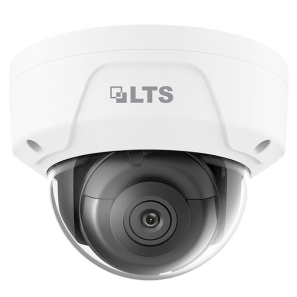 8 Megapixel (4K) InfraRed for Night Vision Outdoor Dome Network (IP) Security Camera, H.265 Plus Compression, Weatherproof, SD Card Support, 2.8mm Fixed Lens, CMIP7382NW-28M