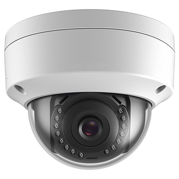 4 Megapixel InfraRed for Night Vision Outdoor Dome Network (IP) Security Camera, H.265 Plus Compression, Weatherproof, SD Card Support, 2.8mm Fixed Lens, CMIP7042-28