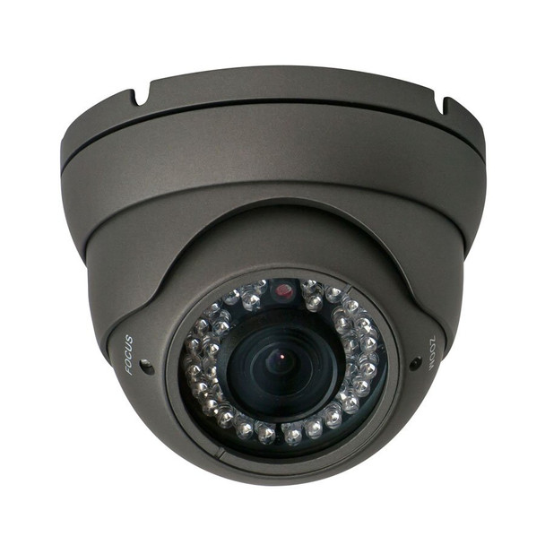Speco VLEDT1HG 700TVL IR Outdoor Turret CCTV Analog Security Camera - 960H