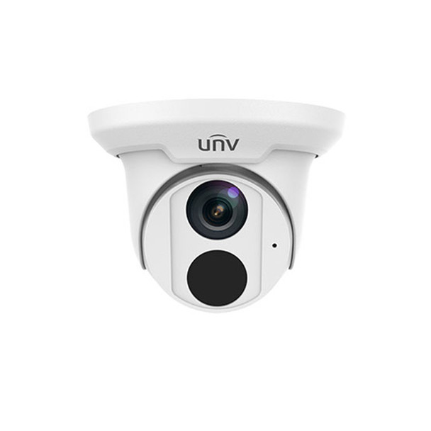 Uniview 5MP IR Ultra 265 Outdoor Turret IP Security Camera - IPC3615ER3-ADUPF28M - 1