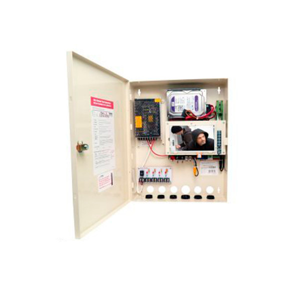 Speco D4WVXPM 4 Channel HD-TVI Wall Mount Digital Video Recorder - No HDD included