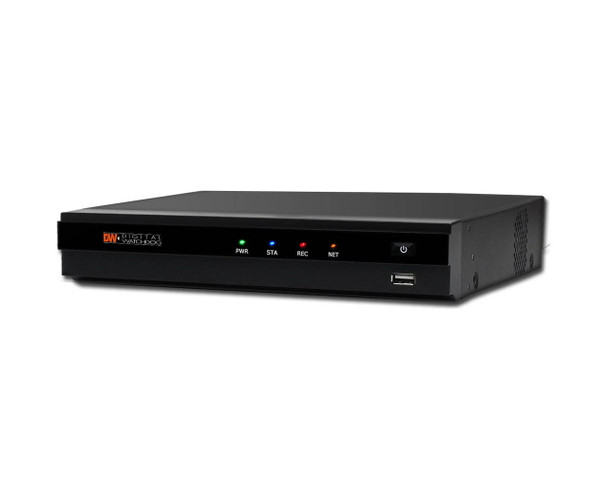 Digital Watchdog DW-VP92T4P 4 Channel PoE Network Video Recorder - 2TB HDD included - 2