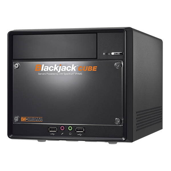 Digital Watchdog DW-BJCUBE4T Blackjack CUBE Network Video Recorder with 4TB HDD included - 2