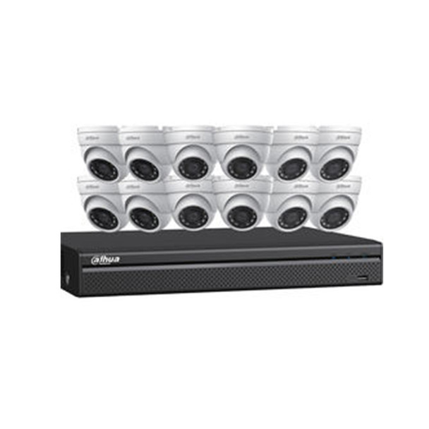 Dahua N5164E124 12x Camera 4MP Network Security System - 1