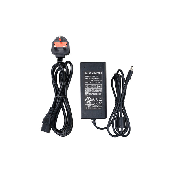 LTS TS5-6W DC 12V 5A Power Adapter - 1
