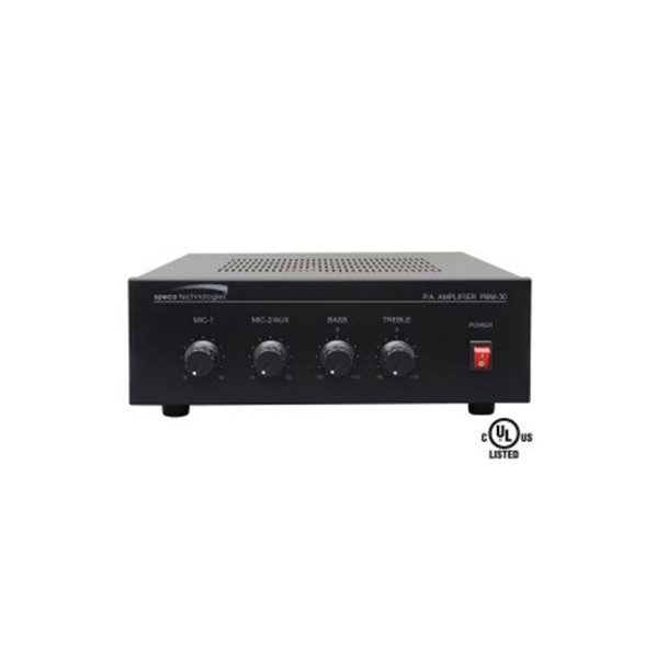 Speco PBM30 30W RMS P.A. Amplifier