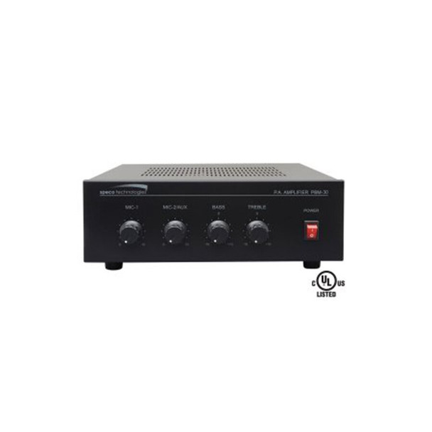 Speco PBM30 30W RMS P.A. Amplifier - 2