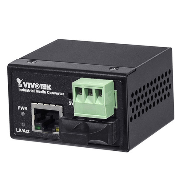 Vivotek AW-IHS-0201 Industrial Media Convert SC Single Mode 30KM - 1