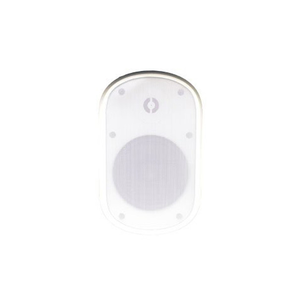 Speco SPCE6OW 6.5" Contractor Elite Series Weather-Resistant Indoor/Outdoor Wall-Mount Speaker- White, 8 Ohms - 1