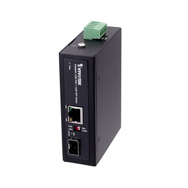 Vivotek AW-IHT-0200 Industrial 1xGE PoE + 1xGE SFP Switch