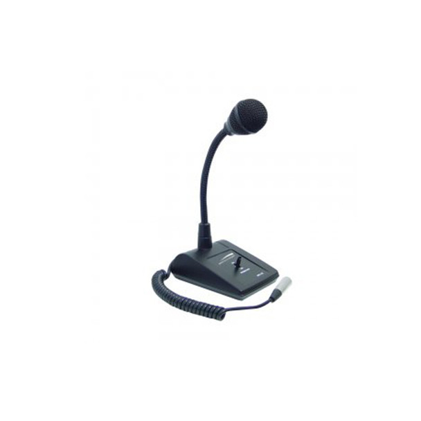 Speco MHL5S Adjustable Gooseneck Tabletop Microphone - 1
