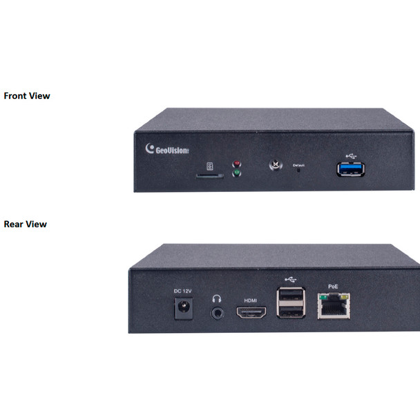 Geovision GV-IPDECODERBOX IP Decoder Box Ultra - 89-IPDBXUL-K010 - 2