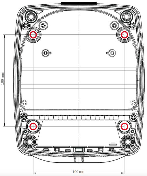 Mobotix MX-A-SPA Weatherproof Installation Box With 4K Surge Protection Mobotix MX-A-SPA Weatherproof Installation Box With 4K Surge Protection