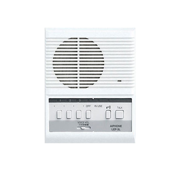 Aiphone LEF-3L 3-Call Master Station with Selective Door Release - 1 Aiphone LEF-3L 3-Call Master Station with Selective Door Release - 1