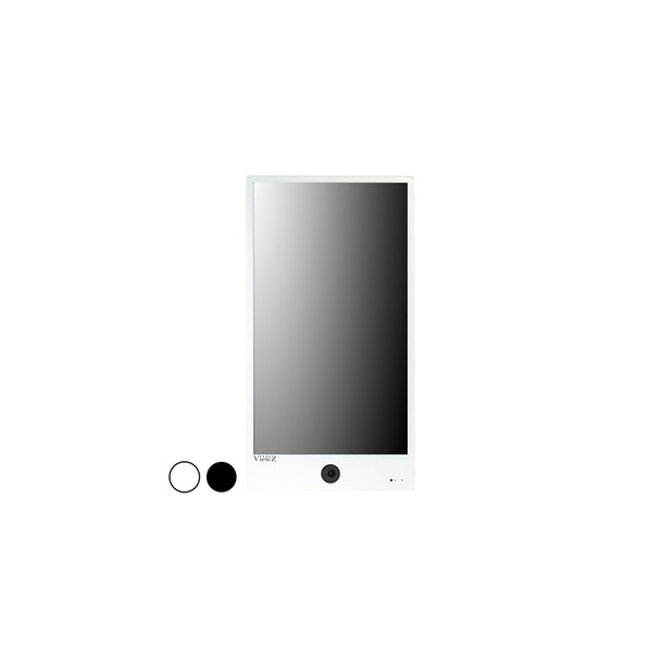 ViewZ VZ-PVM-P4W3 32" Portrait IP Public View Monitor (White) - 1