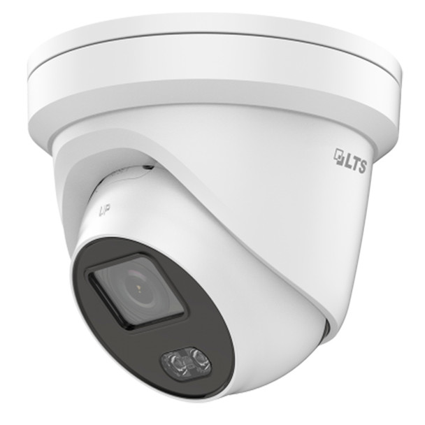 4 Megapixel InfraRed for Night Vision Outdoor Turret Network (IP) Security Camera, H.265 Plus Compression, Weatherproof, SD Card Support, 4mm Fixed Lens, CMIP3C42W-M