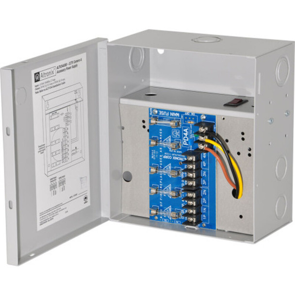 Altronix ALTV244300220 CCTV Power Supply - 4 Fused Outputs - 1