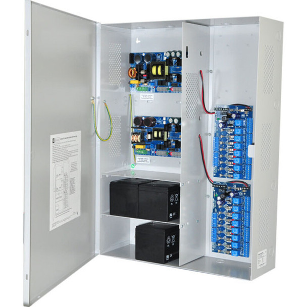 Altronix Maximal75FV Access Power Controller with Power Supply/Chargers - 16 Fused Relay Outputs