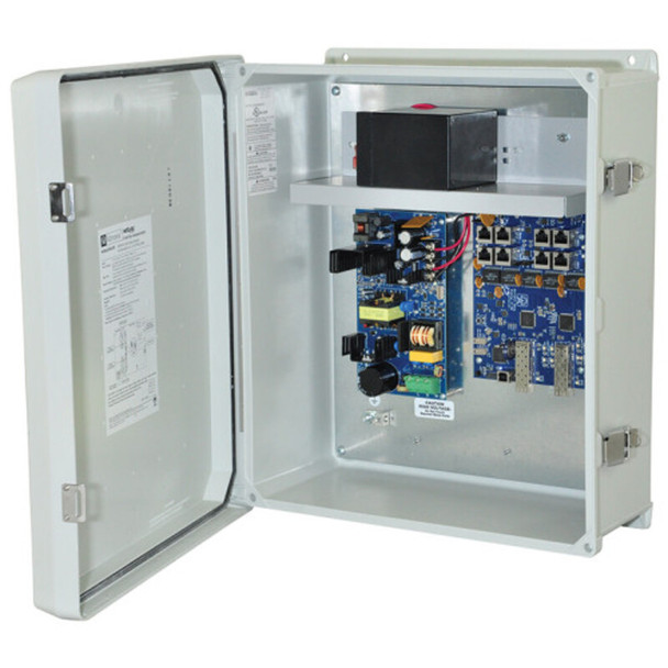 Altronix NetWaySP8LWPX Dual 1G Fiber SFP - 2 ports 10/100/1000 PoE/PoE+ - 1