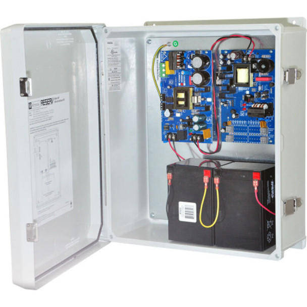 Altronix ReServ4WPV Video Surveillance UPS - 2 PTC Outputs 12VDC @ 1A and 2 PTC Outputs 24VAC @ 4A - 1