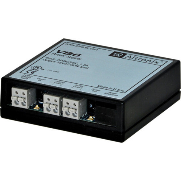 Altronix VB6 Voltage Booster - Converts 24VAC to 56VDC @ 30W - 1 Altronix VB6 Voltage Booster - Converts 24VAC to 56VDC @ 30W - 1