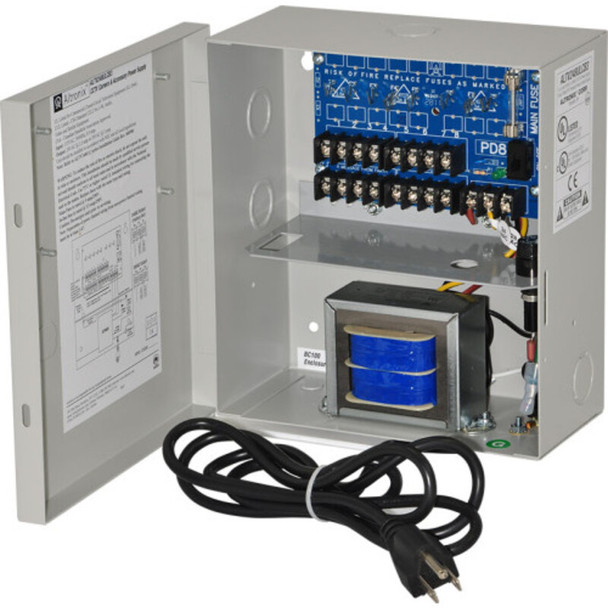 Altronix ALTV248ULCB3 CCTV Power Supply - 8 PTC Class 2 Outputs - 1
