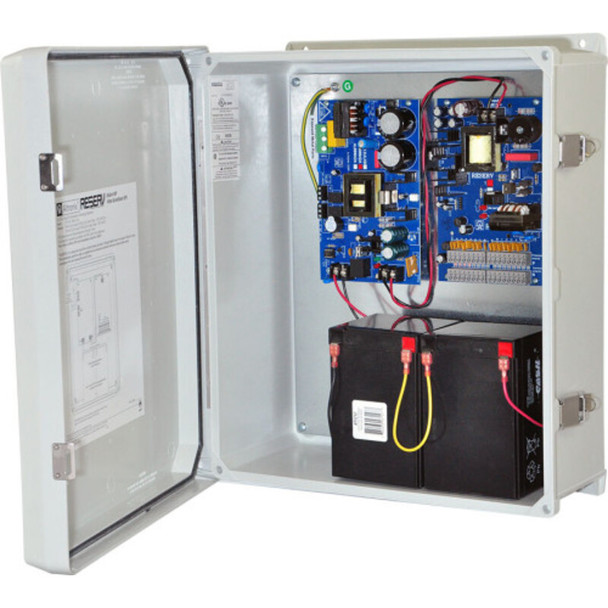 Altronix ReServ1WP Video Surveillance UPS - 4 PTC Outputs 12VDC @ 2A and 12 PTC Outputs 24VAC @ 4A - 1