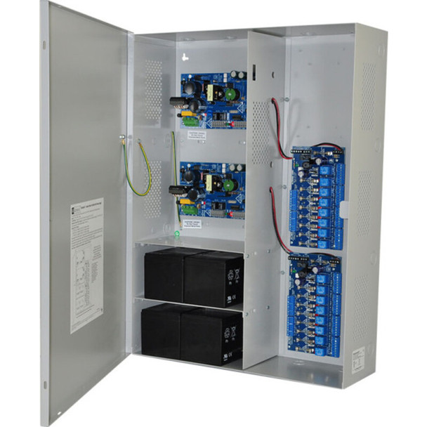 Altronix Maximal11F Access Power Controller with Power Supply/Chargers - 16 Fused Relay Outputs - 1