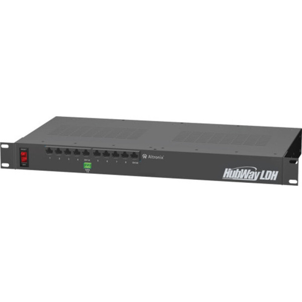 Altronix HubWayLDH8 UTP Active Transceiver Hub - 8 Channel - 2