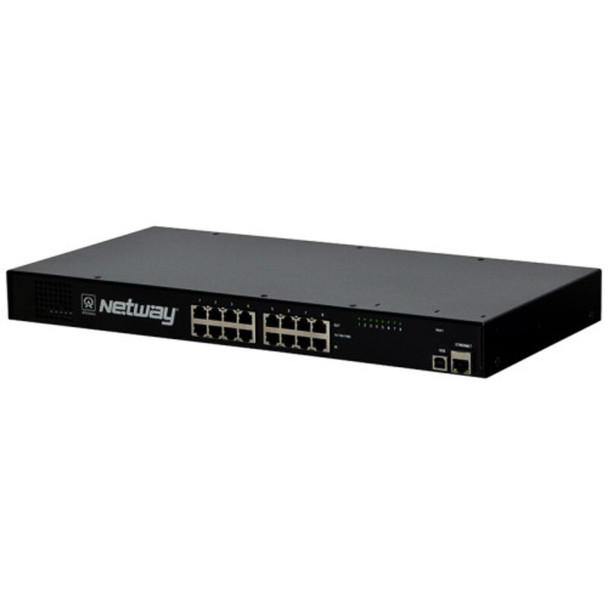 Altronix NetWay8GP 8-Port Managed Hi-PoE Midspan Injector - 60W max per port - 1