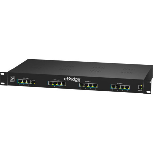 Altronix eBridge16PCRX EoC 16 Port Receiver - 25Mbps per port - 1