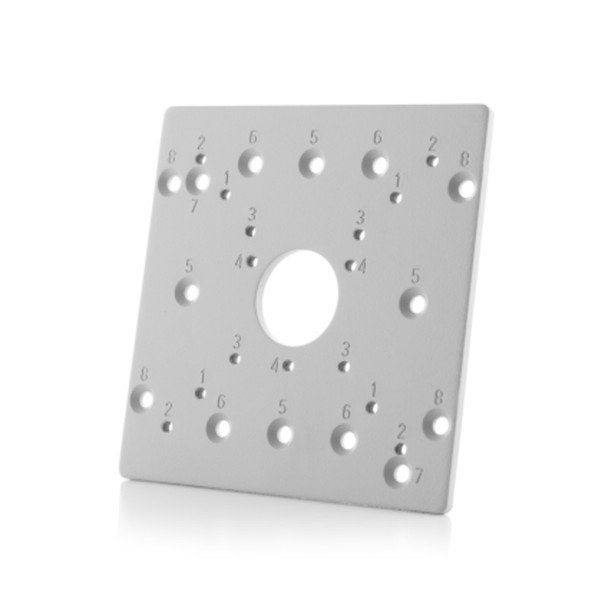 Arecont Vision AV-EBAS-W Square Electrical Box Adapter Plate - 1