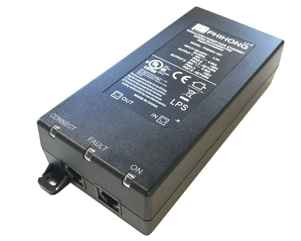 Pelco POE90U1BT-US 90 Watt PoE Single Port Injector