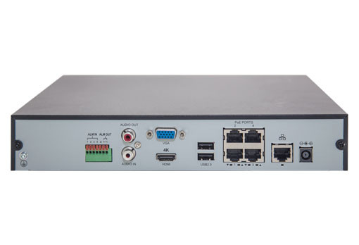 Uniview NVR30108P8 8 Channel Network Video Recorder - No HDD included
