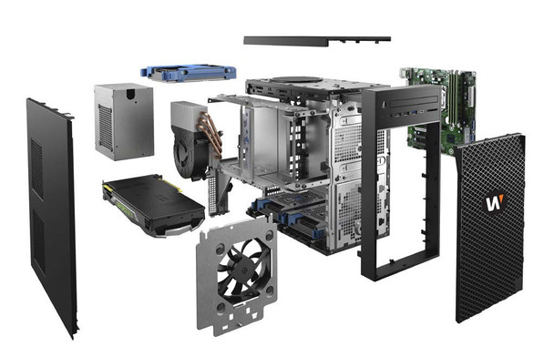 Samsung Hanwha WRT-P-3100W Dual-purpose Wisenet WAVE Network Video Recorder with 4TB HDD